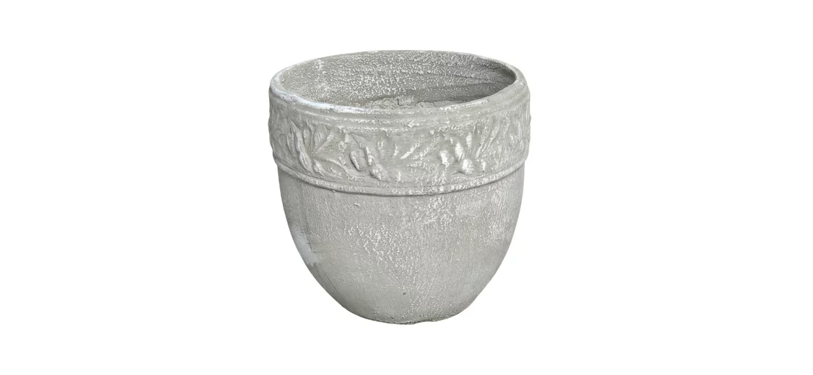Flower Round Pot