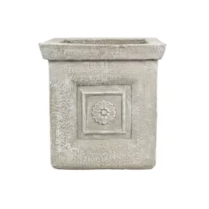 Flower Square Pot