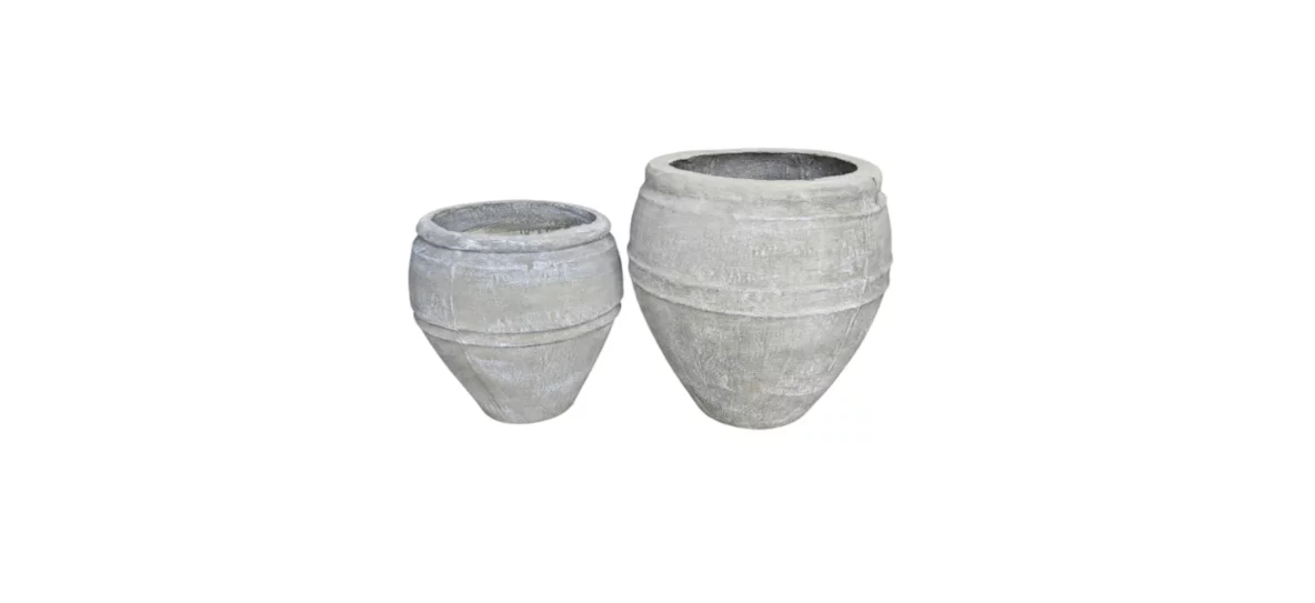 Round Lip Range Pots