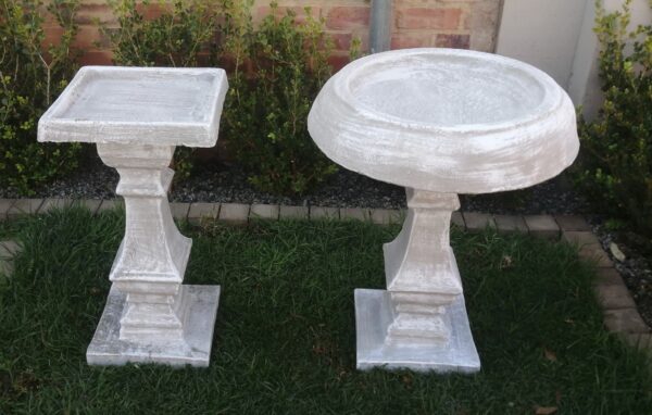 Bird Bath & Feeder