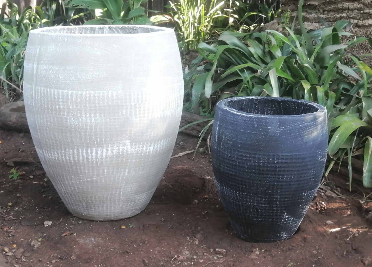 Striped Range Pots